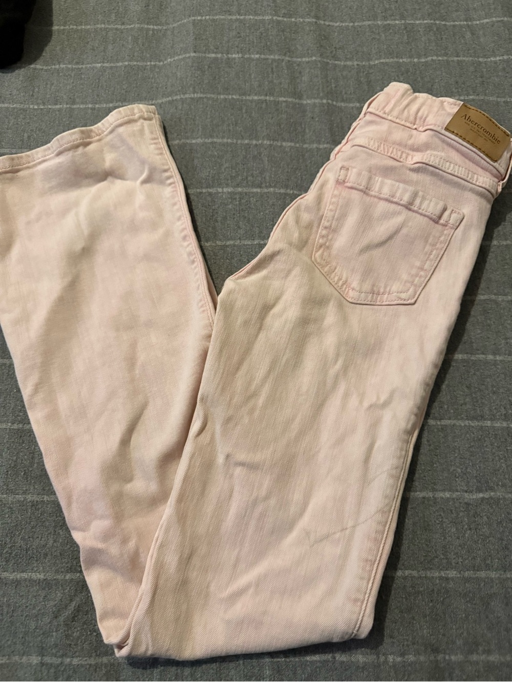 Abercrombie & Fitch Pale Pink Skinny Jeans